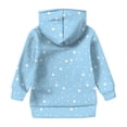 thumbnail image 3 of Kids Hooded Sweatshirt with Playful Dot Print Cozy Pullover Long Sleeve Casual Top for Boys and Girls Youth Hoodie, 3 of 4