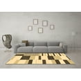 thumbnail image 3 of Ahgly Company Indoor Rectangle Abstract Brown Modern Area Rugs, 5' x 8', 3 of 4