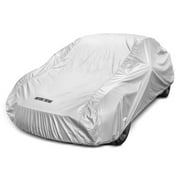 Motor Trend 5-Series Car Cover Universal Fit - Lightweight All-Weather Protection Water & Scratch Resistant Fabric for Cars Trucks SUVs Vans - Fits Up to 157" Length
