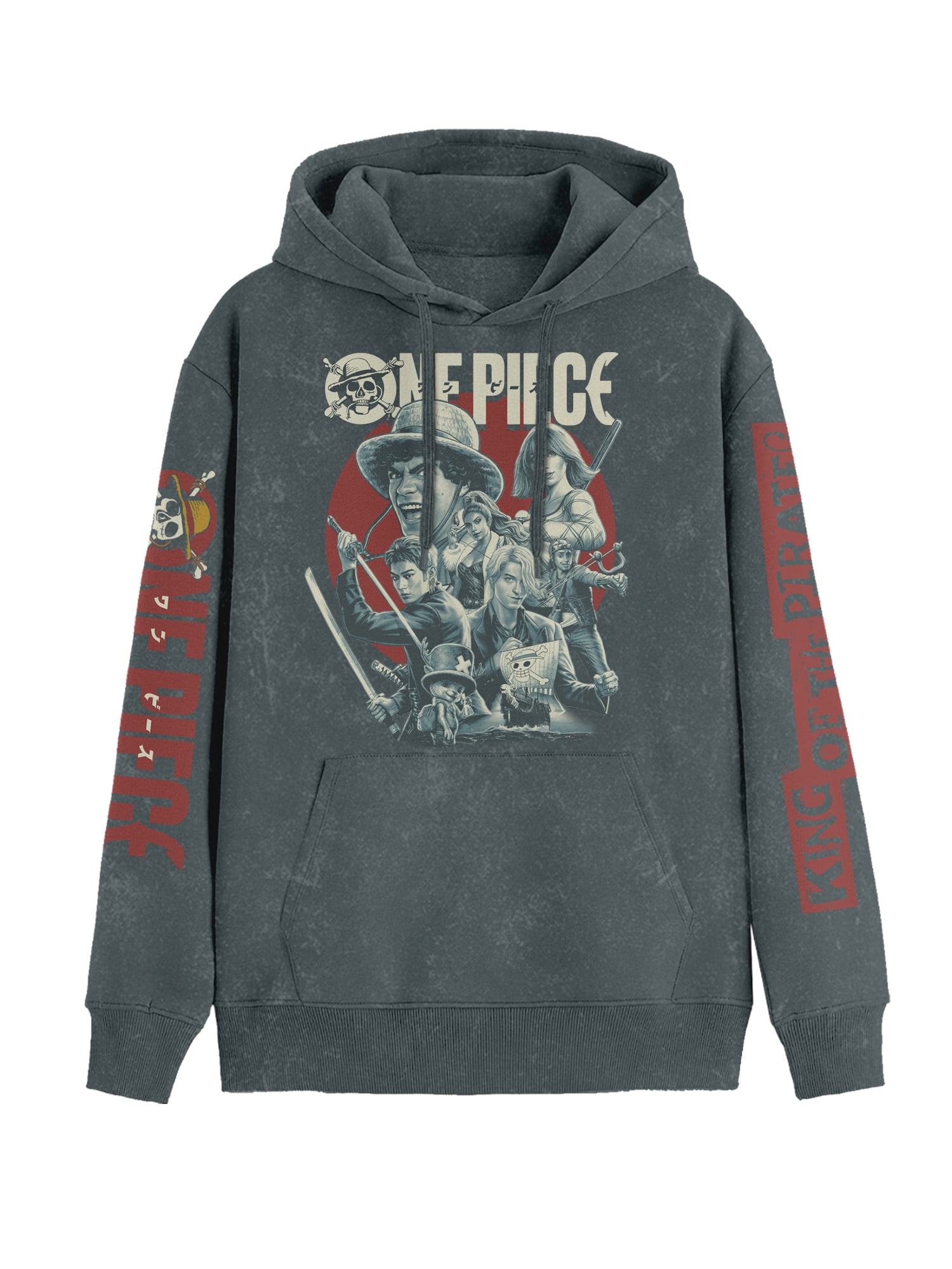 One Piece, Men's & Big Men's Graphic Hoodie, Dead or Alive, Sizes S-3XL