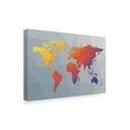 thumbnail image 2 of Trademark Fine Art 'Geo Map I' Canvas Art by Moira Hershey, 2 of 3