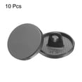 thumbnail image 3 of Uxcell 10pcs 20L Metal Round Flat Sewing Buttons 12mm Alloy Shank Craft Replacement Button for Men Women Suit Woolen Coat Shirt Trousers Sewing Crafts, Black, 3 of 8