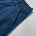 thumbnail image 5 of heyac Men Cargo Shorts with Pockets Comfy Elastic Waist Casual Twill Cargo Shorts Breathable Street Hop Trousers Lightweight Outdoor Trousers with Pockets, 5 of 7