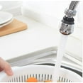 thumbnail image 2 of Faucet Spout - 360° Swivel Kitchen Faucet Adapter - Silver, 2 of 4