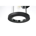thumbnail image 4 of Elegant Lighting Roy 7 Inch Outdoor Wall Sconce In Black, 4 of 8