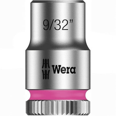 Wera Zyklop 05003517001 8790 HMA 1/4" Socket, Hex Head