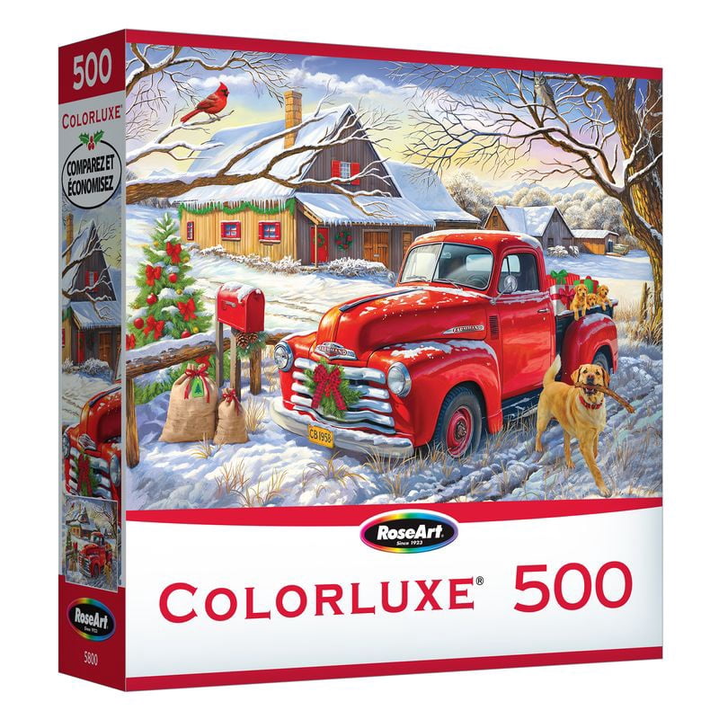 Colorluxe 500pc country christmas