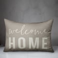thumbnail image 3 of Creative Products Welcome Home on Gray 14x20 Indoor / Outdoor Pillow, 3 of 3