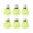 Yellow, variant on 6Pcs Yellow Shuttlecock Sport Training Badminton Ball Professional Durable Set