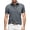 Dark Gray, variant on Mens Shirts Short Sleeve Preppy Stylish Casual Collared Button Up T Shirt Slim Fit Knit Golf Shirt with Pocket