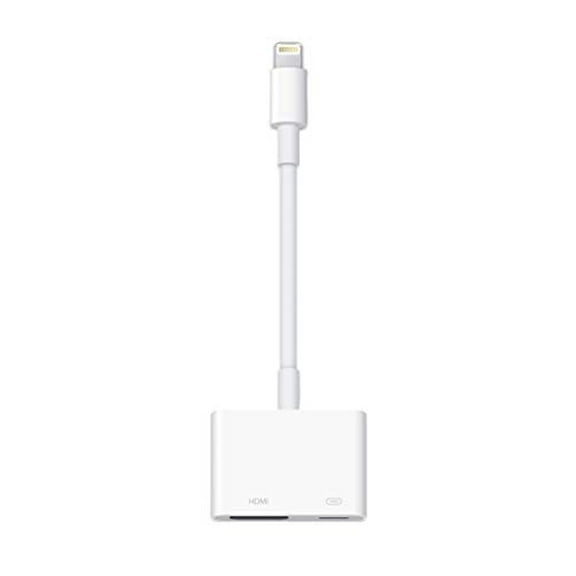 Open Box APPLE LIGHTNING TO HDMI ADAPTER MD826AM/A - WHITE