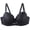 Black, variant on Bosfbaoi Bras for Women D Cup, Underwire Thin Solid Lace Lift Anti-Sag Push Up, Tshirt Bras Lingerie for Women