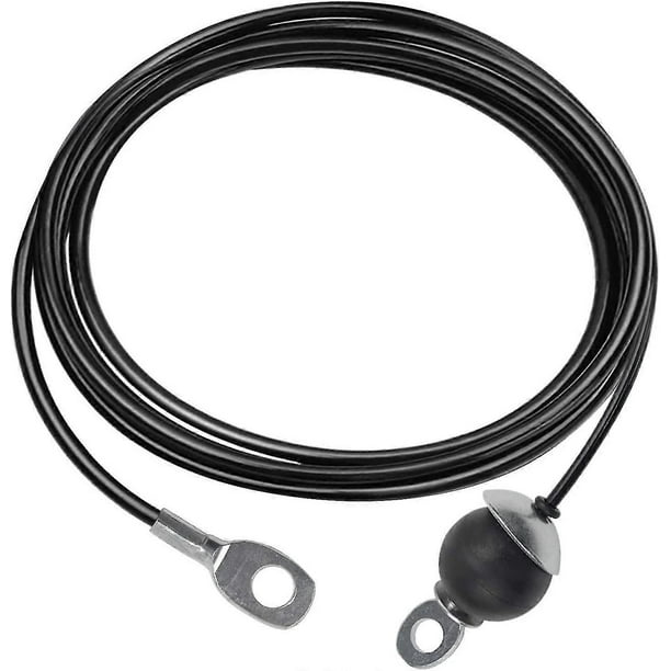 Pxcl Gym Cable, Fitness Steel Wire Rope Diy Lat Home Gym Pulley Cable Machine Strength Training Cable2.5m With Gravity Ball