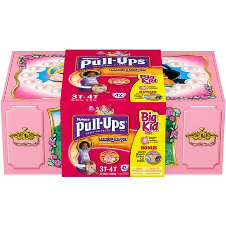 Huggies Pull Ups Big Kid Pack Girl 3t/4t