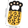 thumbnail image 2 of Abridor de botellas de dos piezas (garra de gato gordo), abridor de botellas con imán de dibujos animados lindo, abridor de botellas de cerveza con garra de gato, bar, restaurante, regalo divertido d, 2 of 5