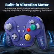 Luxmo 2.4 GHz Wireless Controller for Gamecube Console , Switch, PC, MacOS, RetroPie, Raspberry Pi and Other USB Devices