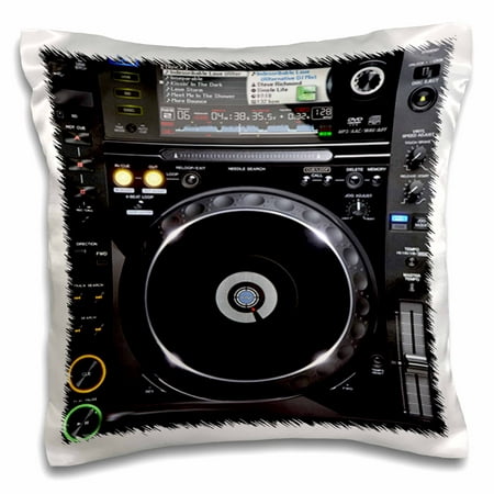 3dRose Stereo and speaker art look a likes - Pillow Case, 16 by
