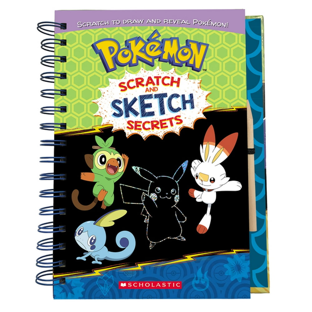 Pokémon: Scratch and Sketch Secrets (Pokémon) (Paperback) - Walmart.com