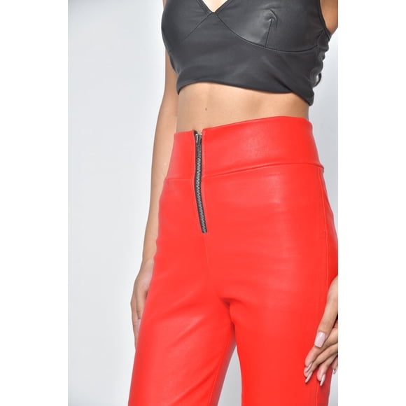 Leather Stretch Pants for Ladies