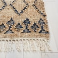 thumbnail image 3 of SAFAVIEH Natural Fiber Mia Geometric Area Rug, Blue/Natural, 4' x 6', 3 of 8