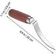 thumbnail image 3 of Coconut Tool,Stainless Steel Coconut Meat Remover and Punch Opener,2 PCS Stainless Steel Coconut Tool with Durable Wooden Handle, 3 of 7