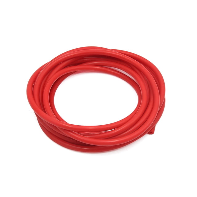 Tubo Manguera de Vacío de Silicona Flexible para Coche Resistente Al Calor 4M 3 X 7mm Rojo Unique Bargains