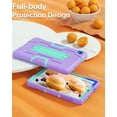 thumbnail image 5 of REQO Lenovo Tab M8 4th Gen Case 2023 Release,Kids Friendly Lenovo M8 Tablet 4th Case with Kickstand,Heavy Duty Protective Cover for Lenovo Tab M8 4th Gen Case 8.0 Inch (TB300FU/TB300FX)- Purple, 5 of 7