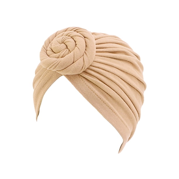 Envolturas para la cabeza Minnieouse diademas con nudos de flores en forma de V gorro de dormir camello