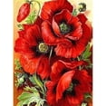 thumbnail image 2 of 11CT bordado completo amapola algodón impresión punto de cruz costura decoración del hogar Likrtyny decoración de arte, 2 of 9