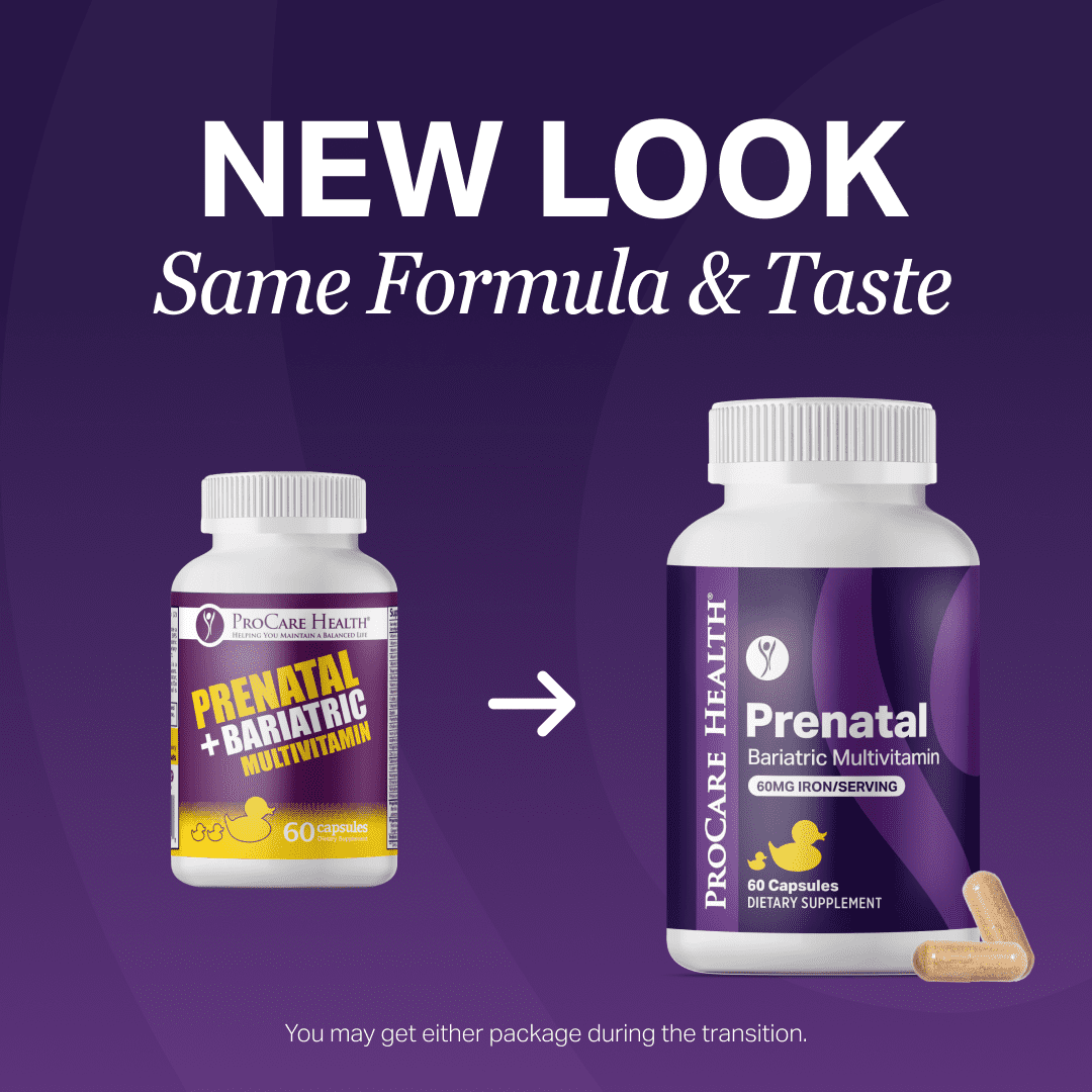ProCare Health Bariatric Multivitamin Capsule + Prenatal Size: 30-Day Supply