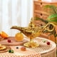 thumbnail image 5 of Lámpara de estatua, lámpara de lavado, lámpara de mesa, centro de mesa, lámpara de aceite con tapa extraíble para Dorado, 5 of 8