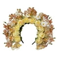 thumbnail image 2 of Accesorio para El Cabello Diadema de Flores Chinas Han U amarillo, 2 of 8