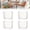 Multicolor C, variant on Freezer Storage Bins, 4 Pack Clear Plastic Organizers, Stackable Kitchen Cabinet Bins with Handles, Heavy-Duty Cold Storage for Meat, Veggies, and Snacks Multicolor E
