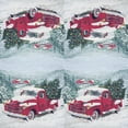 thumbnail image 3 of Servilletas desechables European Excellency Christmas Red Truck, 40 unidades, 3 of 6