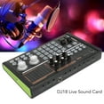 thumbnail image 3 of Tarjeta de Sonido en Vivo, DJ18 TABLERO DE SONIDO ACOMPAÑAMIENTO INALÁMBRICO EFECTOS DE Sonido Multi Sound Conexión Luces Coloridas para Micrófono de 48V PARA, 3 of 7
