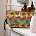 thumbnail image 5 of Picia Colorful Hawaii Palms Printed Leather Travel Toiletry Bag,Cosmetic Organizer, Makeup Travel Bag, Durable Travel Pouch, Compact Toiletry Bag, Travel Accessories, 5 of 6
