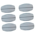 thumbnail image 1 of 6 almohadillas de silicona transpirables para tirantes de sujetador, suaves y cómodas, lavables. General Blanco, 1 of 9