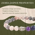 thumbnail image 5 of Chakra Bracelets - Zebra Jasper - 05, 5 of 5