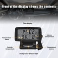 thumbnail image 3 of Reloj termómetro digital para coche Sunnie con alarma Fahrenheit, 3 of 6