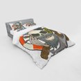 thumbnail image 2 of Ambesonne Anchor Bedding Set 4 Pcs, Sailor Skull Nautical, Queen, Multicolor, 2 of 2