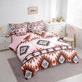thumbnail image 3 of Manfei Hippie Geometric Aztec Bedding Comforter Set 7 Pieces, Tribal Western Bohemian Full Bedding Set, Mandala Theme Reversible Fitted Sheet Flat Sheet, Microfiber Bedroom Decor, 3 of 7