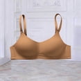 thumbnail image 2 of Qingpeng Womens Full Support Solid Bras Full Coverage Push Up Wireless Bras Comfy Seamless No Underwire Daily Bralette, 2 of 5