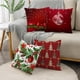 thumbnail image 4 of Fundas de almohada de Navidad para sofá, decoración del hogar, 40/45/50cm, bolas de adorno, campanas de bayas de acebo, 4 of 4