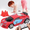thumbnail image 3 of Auto de Carreras RC, Diversión Rachargable Duradera Para Niños Control de Auto de Juguete Mini para Regalo de Juguete Para Juguar, 3 of 7