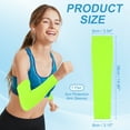 thumbnail image 2 of Uxcell Sun Protection Arm Sleeves for Men and Women Compression Cooling Sun Sleeves XL Size 1 Pair Spandex Fluorescent Green, 2 of 6