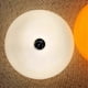 thumbnail image 4 of LED Donut Table Lamp USB Charging Bedroom Table Lamp Orange, 4 of 5
