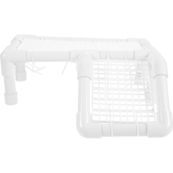 OUNONA Turtle Basking Platform Tortoise Plastic Resting Terrace Climbing Ramp Reptile Habitat Terrarium Accessory