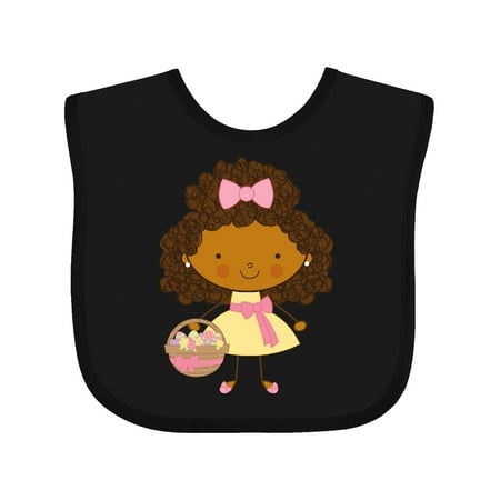 

Inktastic Easter African American Girl Gift Baby Girl Bib