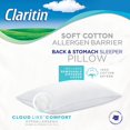 Claritin Standard/Queen Allergen Barrier Bed Pillow