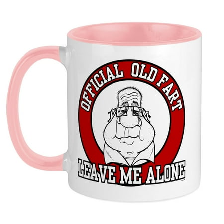 

CafePress - Official Old Fart Leave Me Alone Mug - Ceramic Coffee Tea Novelty Mug Cup 11 oz